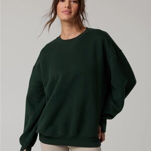 Aerie Offline Cloud Fleece Oversized Crewneck Sweatshirt